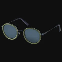 Cheap Vilebrequin White Tulipwood Women And Men Sunglasses - Vbq X Shelter Olivier/Green