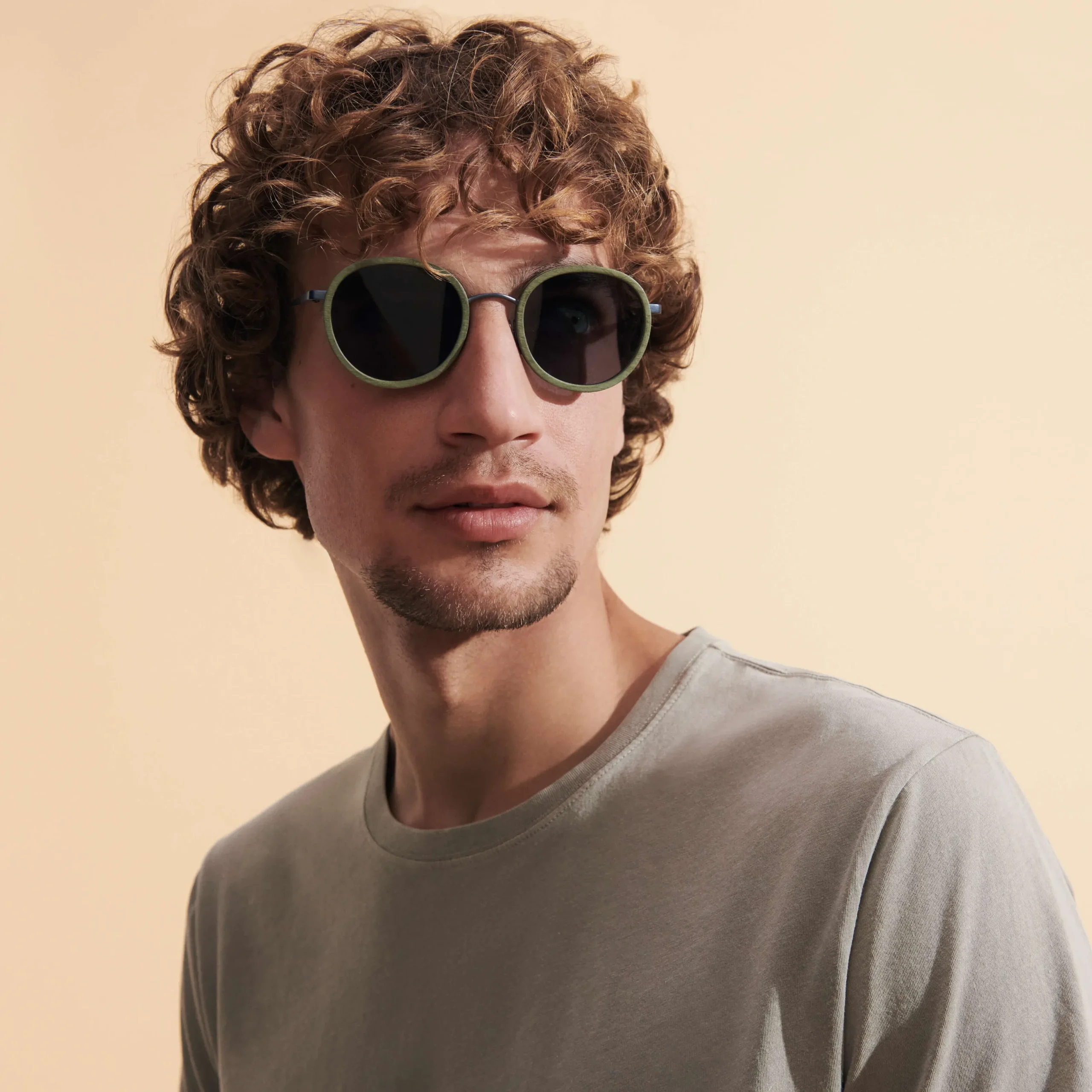 Cheap Vilebrequin White Tulipwood Women And Men Sunglasses - Vbq X Shelter Olivier/Green