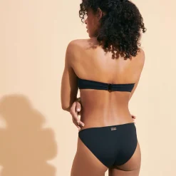 Sale Vilebrequin Women Bandeau Bikini Top Solid Black/Black