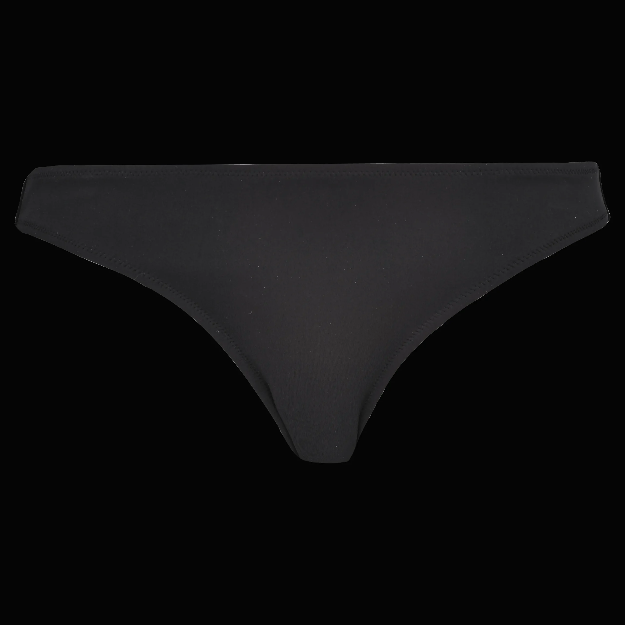 Hot Vilebrequin Women Bikini Bottom Midi Brief Solid Black/Black
