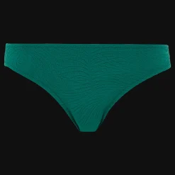 Online Vilebrequin Women Bikini Bottom Midi Brief Plumes Jacquard Linden/Green