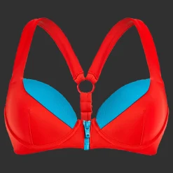 Best Sale Vilebrequin Women Contrasted Bikini Top With Underwires - X Jcc+ - Limited Edition Red Polish/Red