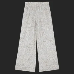 Cheap Vilebrequin Women Cotton Pants Dentelles White/White