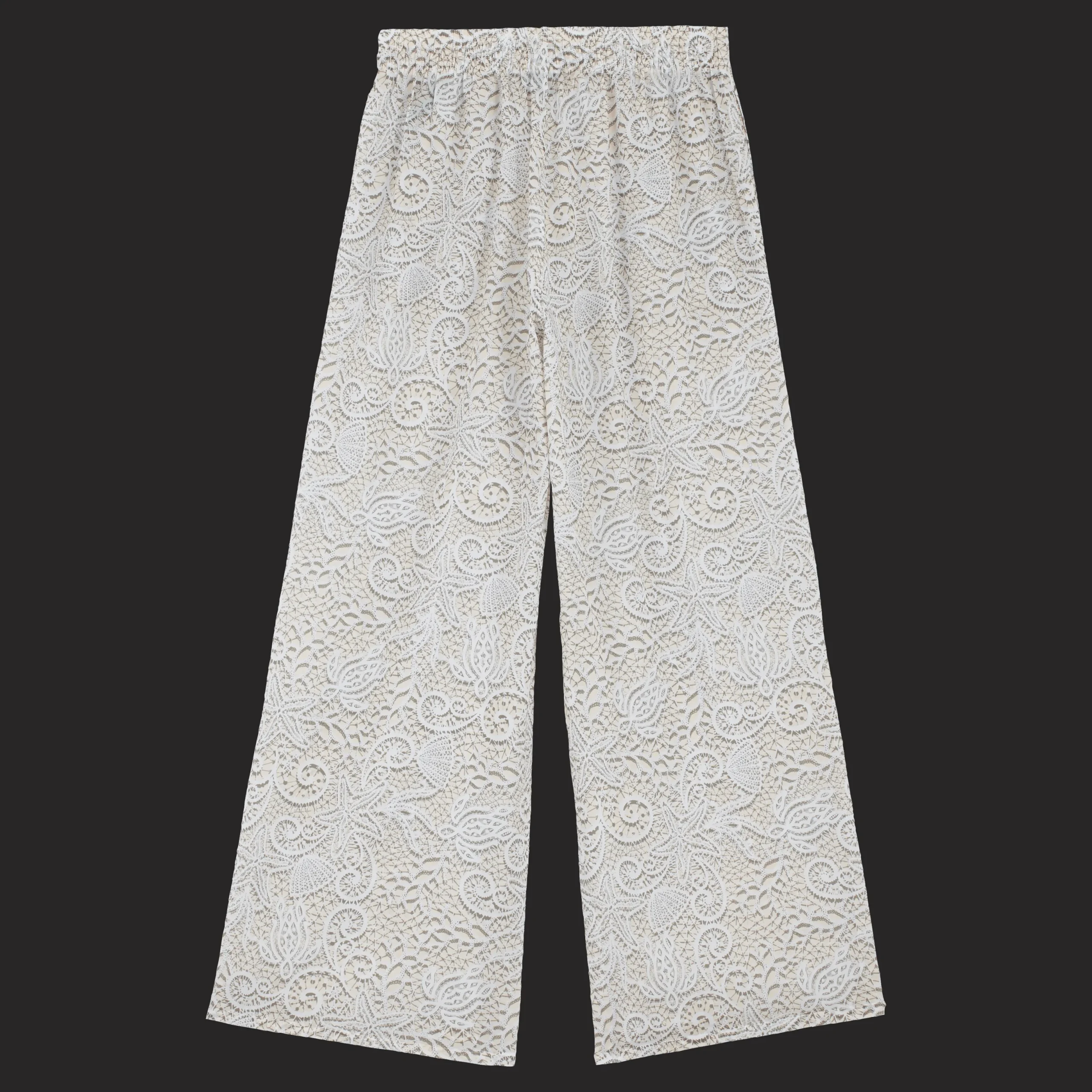 Cheap Vilebrequin Women Cotton Pants Dentelles White/White