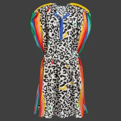Discount Vilebrequin Women Cover-Up Leopard And Rainbow - X Jcc+ - Limited Edition White/White