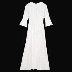 Best Sale Vilebrequin Women Dress Broderie Anglaise Chalk/Beige