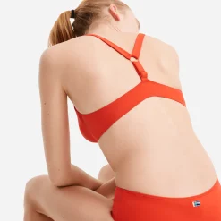 Clearance Vilebrequin Women High-Waisted Brief Bikini Bottom - X Jcc+ - Limited Edition Red Polish/Red