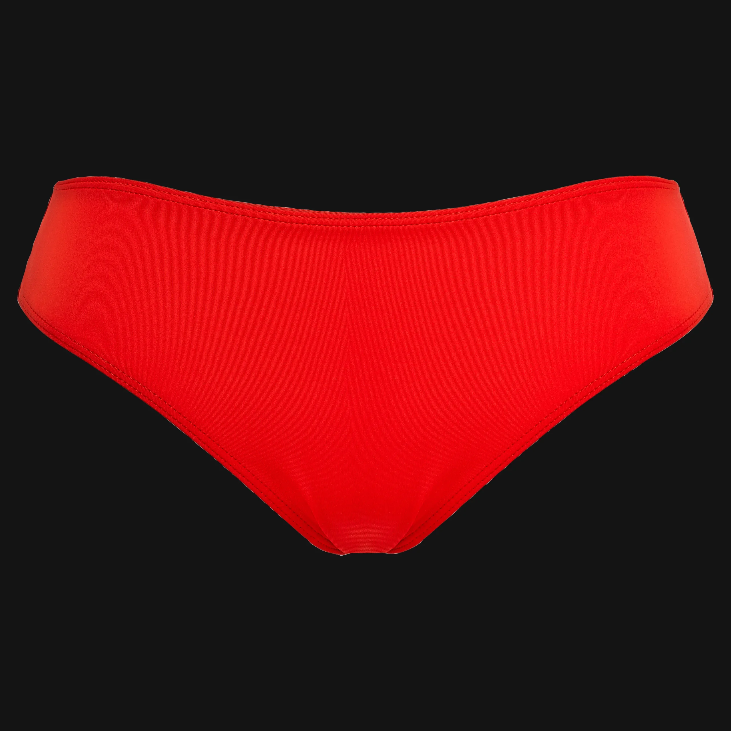 Clearance Vilebrequin Women High-Waisted Brief Bikini Bottom - X Jcc+ - Limited Edition Red Polish/Red