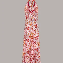 Cheap Vilebrequin Women Long Dress Iris Lace- X Poupette St Barth Shocking Pink/Pink