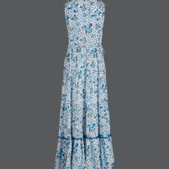 Best Vilebrequin Women Maxi Dress Iris Lace- X Poupette St Barth Azure/Blue
