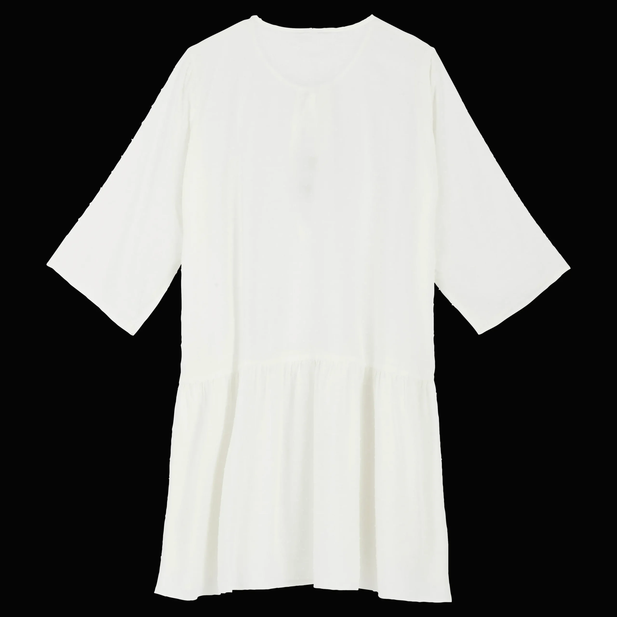 Cheap Vilebrequin Women Plumetis Short Dress Chalk/Beige