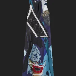 Store Vilebrequin Women Sleeveless Maxi Dress Envoutement - X Deux Femmes Noires Purple Blue/Blue