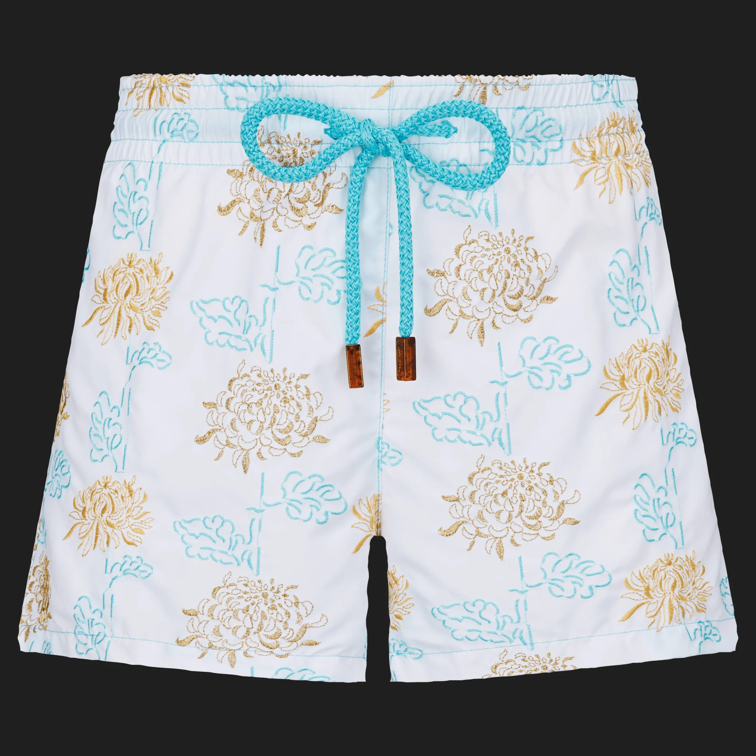 Store Vilebrequin Women Swim Short Iridescent Flowers Of Joy White/White