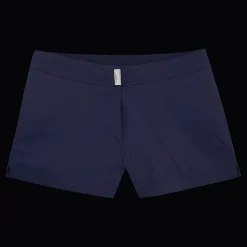 Shop Vilebrequin Women Swim Short Solid Navy/Blue