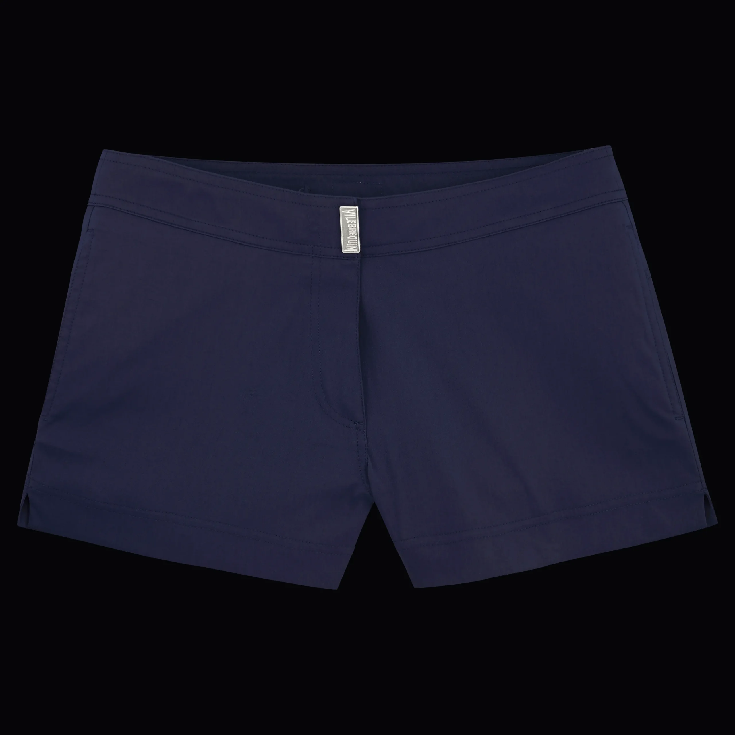 Shop Vilebrequin Women Swim Short Solid Navy/Blue