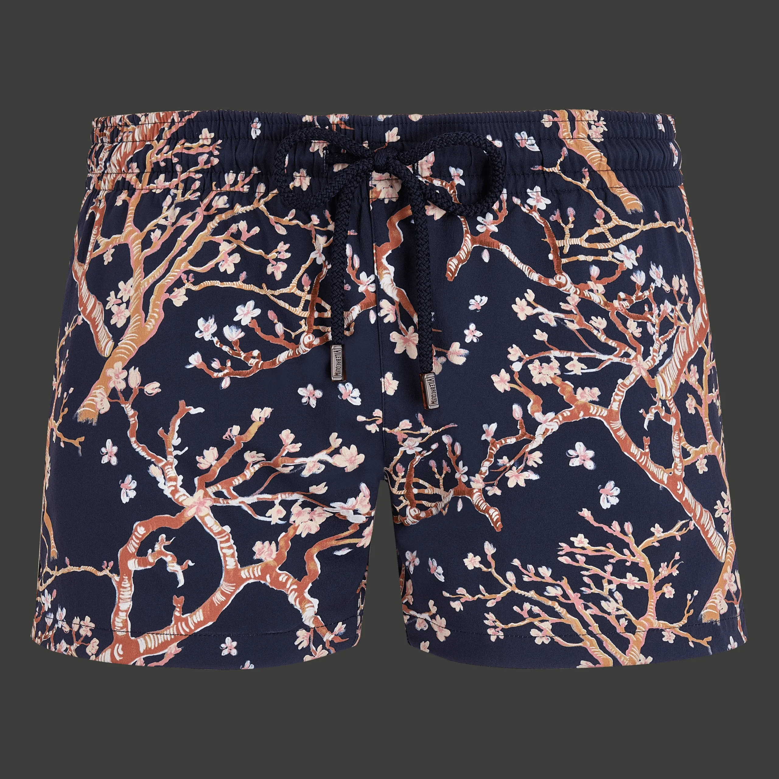 Best Vilebrequin Women Swim Trunks Sweet Blossom Navy/Blue