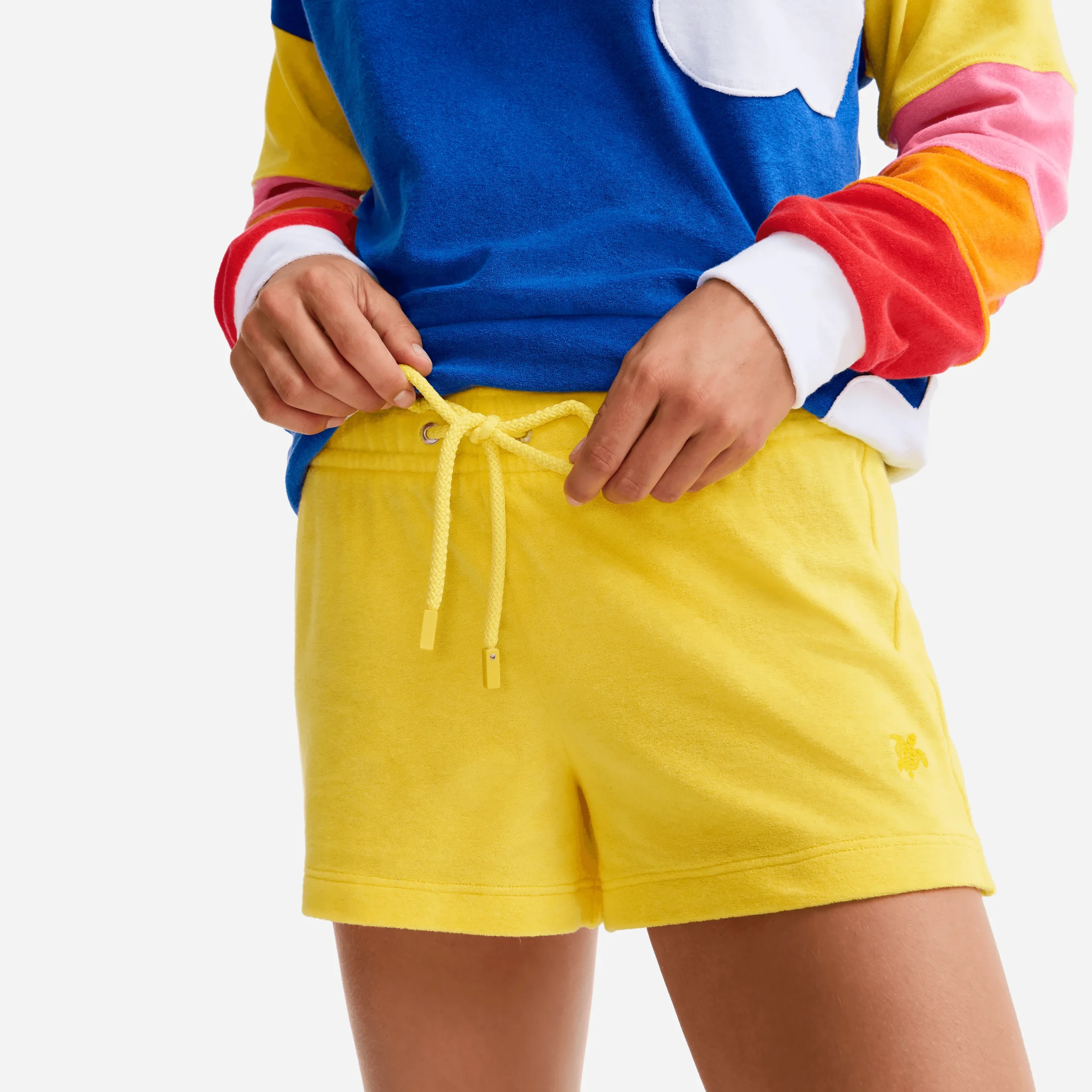 Best Sale Vilebrequin Women Terry Cloth Shorty Solid - X Jcc+ - Limited Edition Citron/Yellow