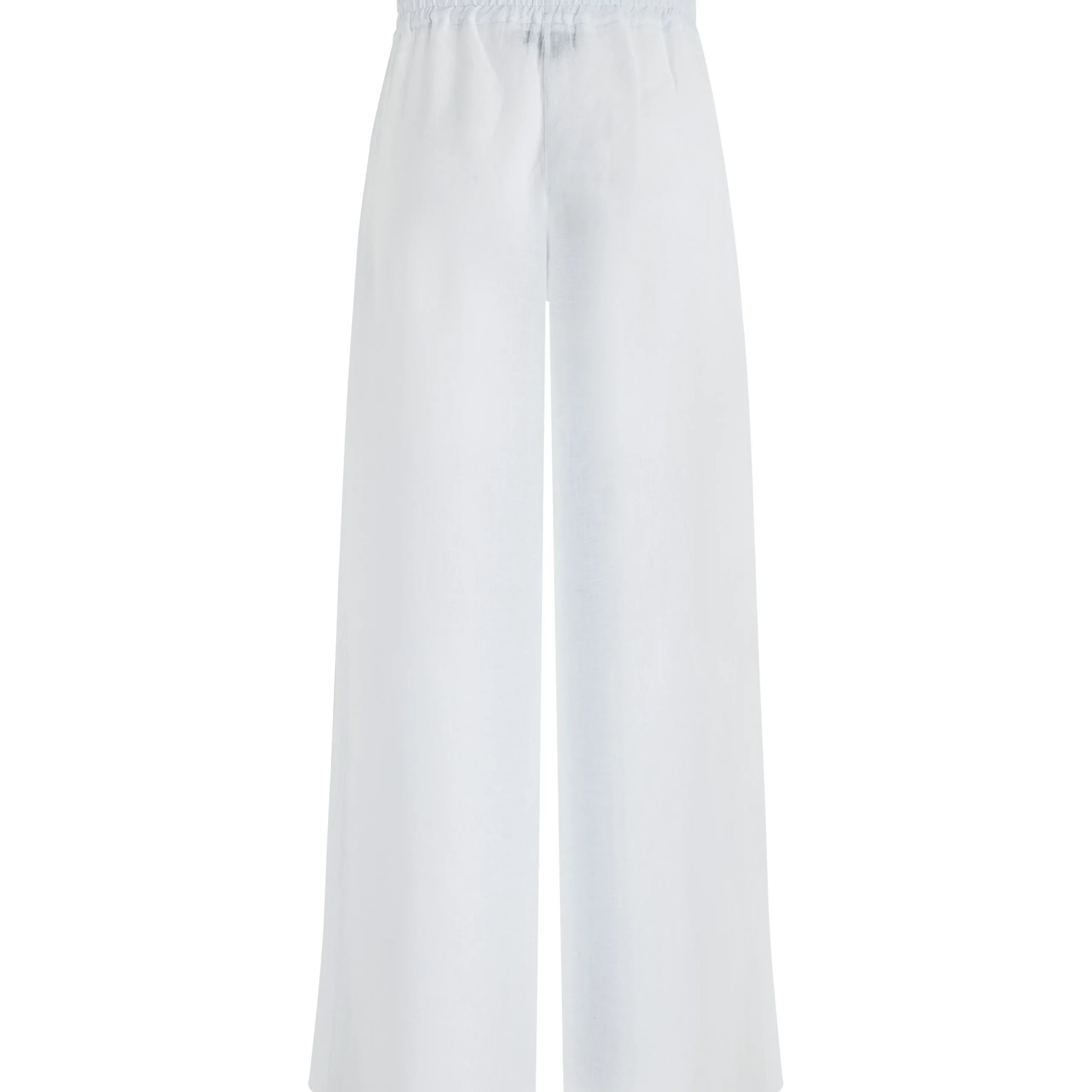 Flash Sale Vilebrequin Women White Linen Pants- X Angelo Tarlazzi White/White